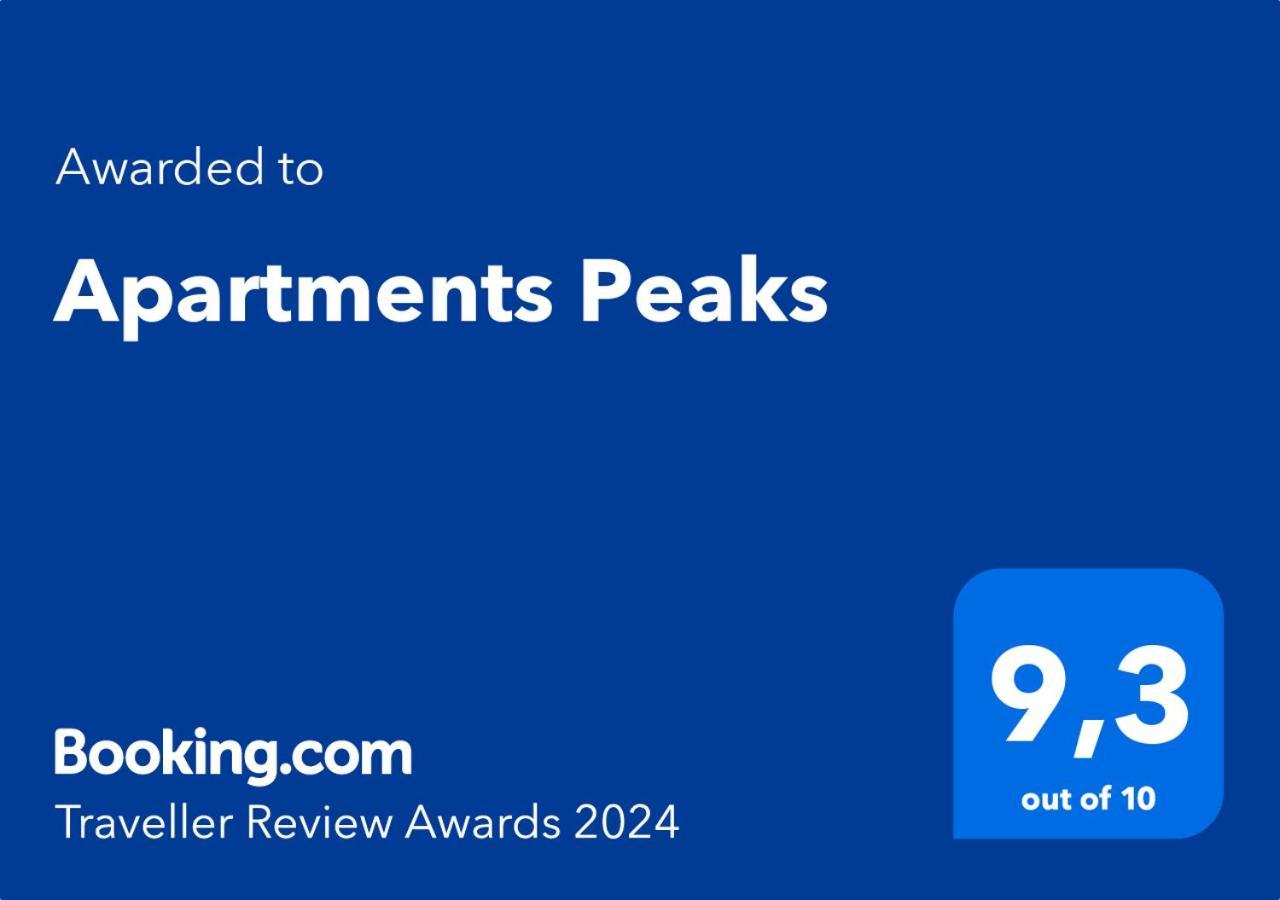 Apartments Peaks Жабляк Экстерьер фото